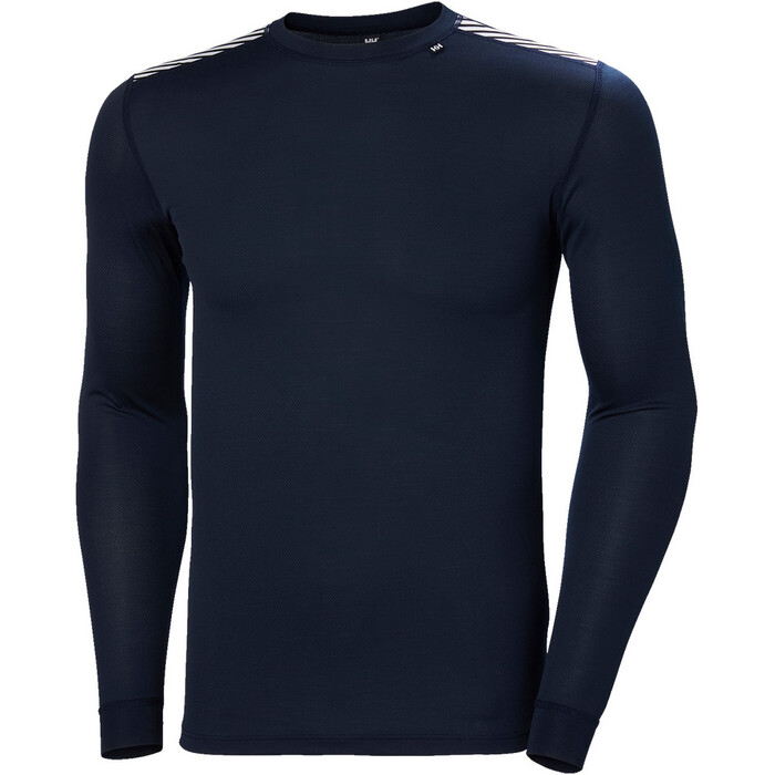 2024 Helly Hansen Mens Comfort Dry 2 Pack Base Layer 48676 - Navy